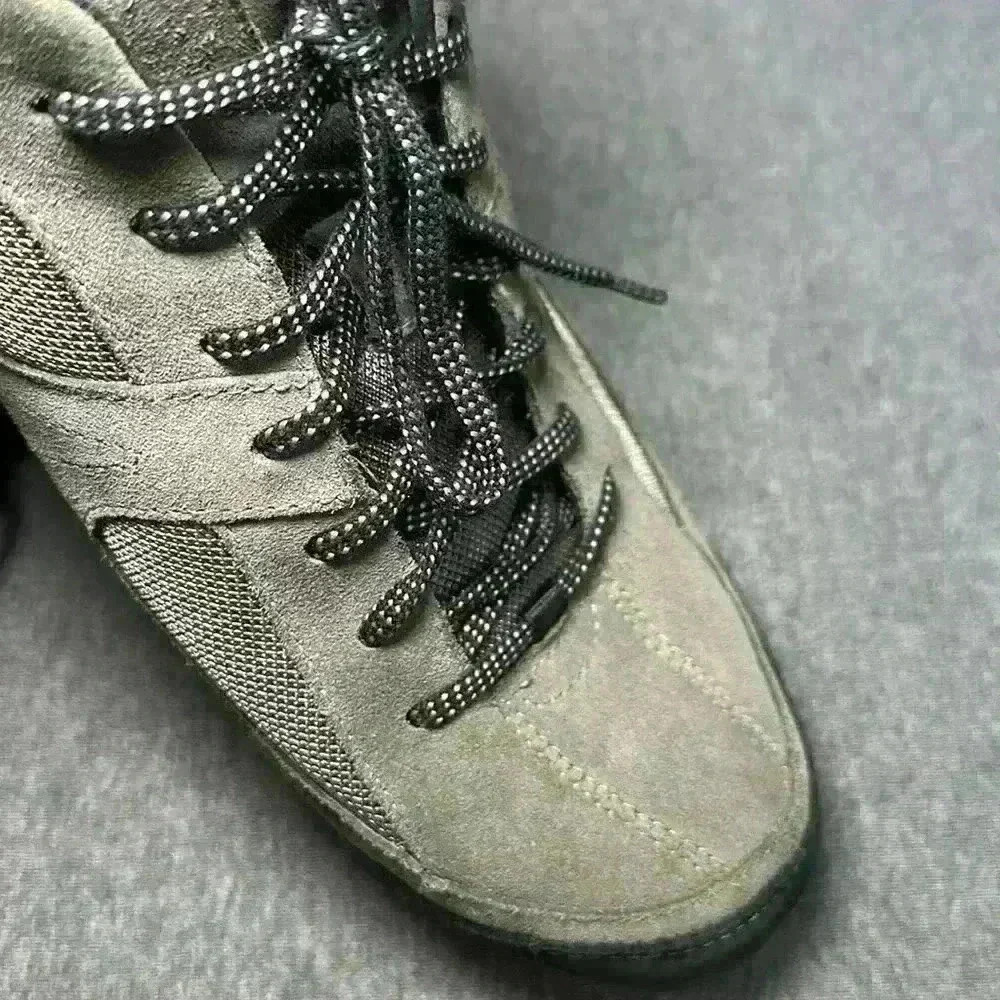 Timberland Men’s Gray Leather Lace Up Casual Woodland Sneaker Men’s Size 13 - Picture 10 of 14